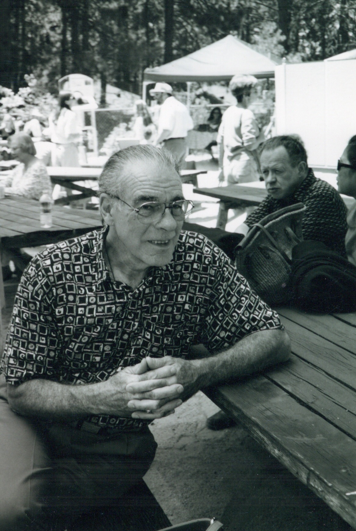 Bill Plummer At Table